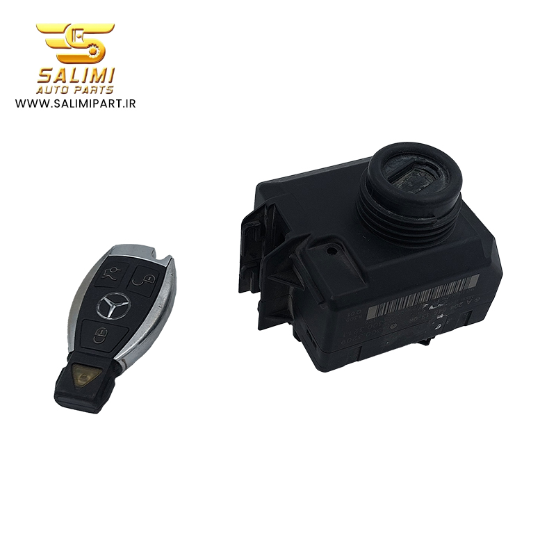 ماژول سوئیچ استارت احتراق مرسدس بنز، EZS W204، Immobilizer مرسدس، قطعه اورجینال KEYLESS-GO، تعمیر استارت مرسدس C200