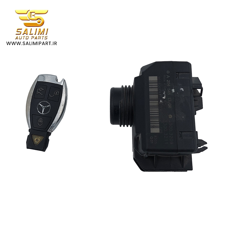 ماژول سوئیچ استارت احتراق مرسدس بنز، EZS W204، Immobilizer مرسدس، قطعه اورجینال KEYLESS-GO، تعمیر استارت مرسدس C200