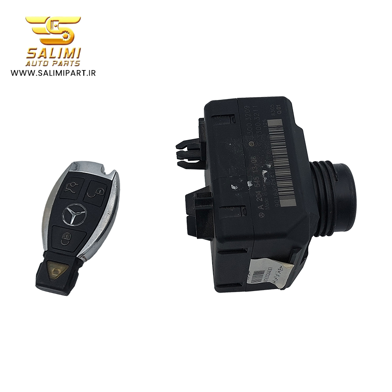 ماژول سوئیچ استارت احتراق مرسدس بنز، EZS W204، Immobilizer مرسدس، قطعه اورجینال KEYLESS-GO، تعمیر استارت مرسدس C200