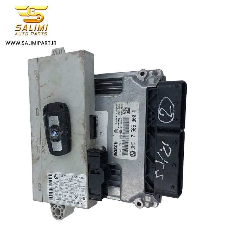 ست سوئیچ هوشمند، ست سوئیچ هوشمند با واحد کنترل CAS و ECU، واردات قطعات خوردو از دبی
